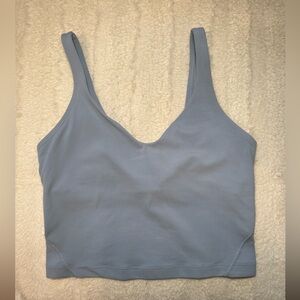 LULU LEMON blue tank top